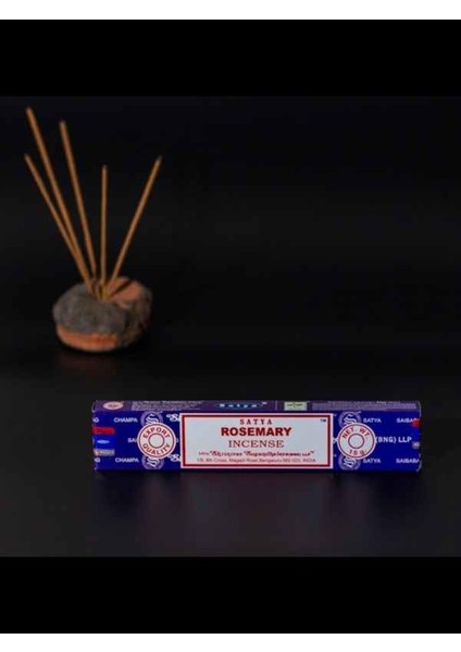 Doğal Satya Rosemary Biberiye Çubuk Tütsü 15 Gr.