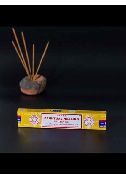 Doğal Satya Spiritual Healing (Spirituel Duygular) Çubuk Tütsü 15 Gr.