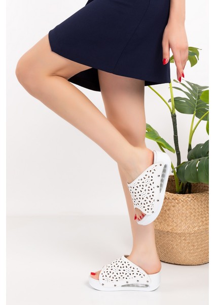 Karışık Delikli Desenli Açık Airmax Ortopedik Terlik fiyatları