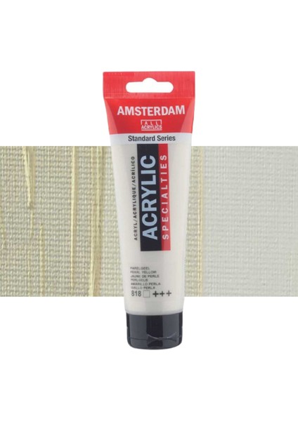 Amsterdam Akrilik Boya 120ML Pearl Yellow 818 S.2