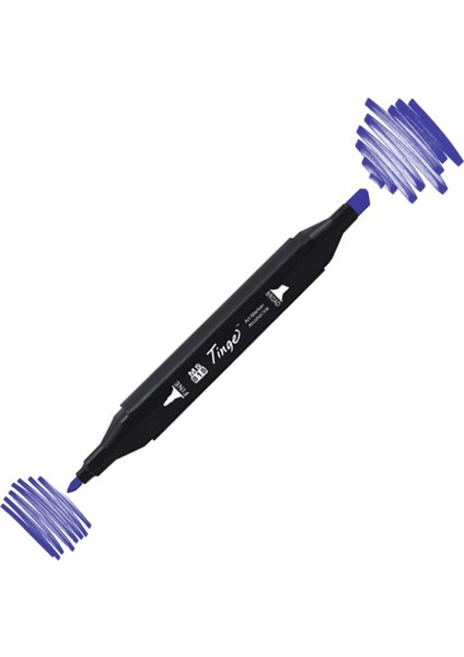 Twin Çift Uçlu Marker Kalemi PB73 Ultra Marine