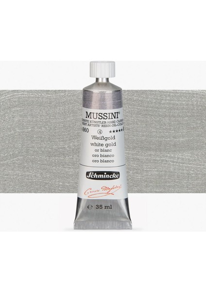 Mussini Yağlı Boya 35ML White Gold 860 S.5