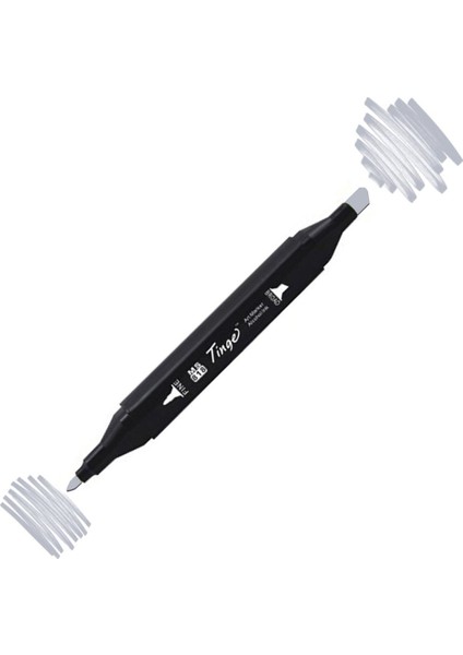 Twin Çift Uçlu Marker Kalemi Cg3 Cool Grey