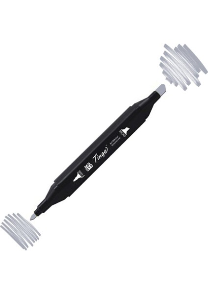 Twin Çift Uçlu Marker Kalemi Cg4 Cool Grey