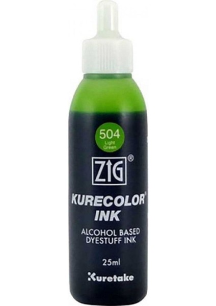 Kurecolor Refill Ink Mürekkep 25ML 504 Light Green