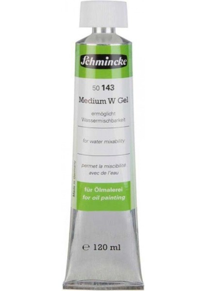 Medium W Gel For Water Mixability 143 120ML (Su Bazlıya Çevirme Medium)