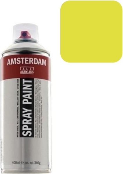 Amsterdam Akrilik Sprey Boya 275 Primary Yellow