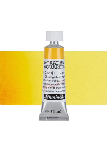 Horadam Aquarell Tube Tüp Sulu Boya 15ML Chrome Yellow Light 212 S.2