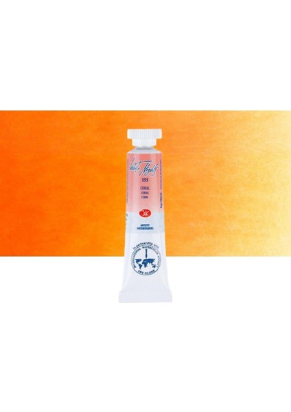 White Nights Tüp Sulu Boya 10ML Coral 355
