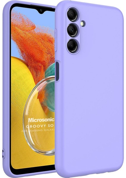 Samsung Galaxy M14 Kılıf Groovy Soft Lila