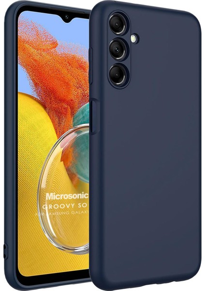 Samsung Galaxy M14 Kılıf Groovy Soft Lacivert