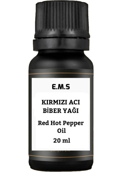 Kırmızı Acı Biber Yağı 20 ml ( Red Hot Pepper Oil)