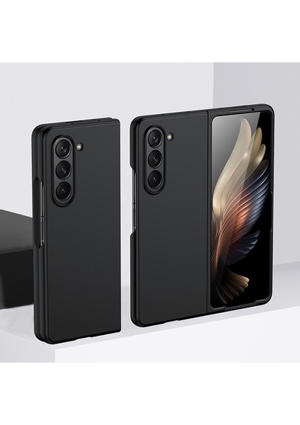 Samsung Galaxy Z Fold5 5g Sabit Pc Telefon Kılıfı Kauçuk Şok Emme Defender Kapağı (Yurt Dışından)