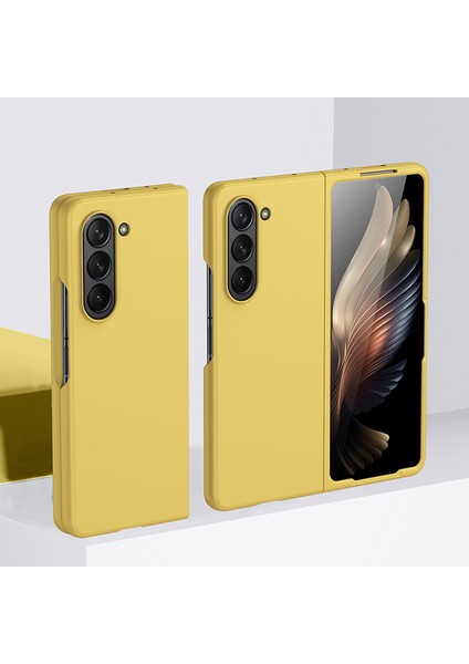 Samsung Galaxy Z Fold5 5g Sabit Pc Telefon Kılıfı Kauçuk Şok Emme Defender Kapağı (Yurt Dışından)