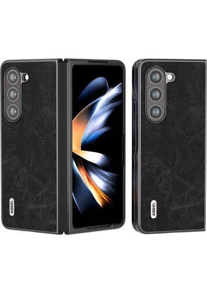 Samsung Galaxy Z Fold5 5g Telefon Kılıfı Anti-Slip Litchi Doku Pu Deri Kaplamalı Telefon Kapağı (Yurt Dışından)