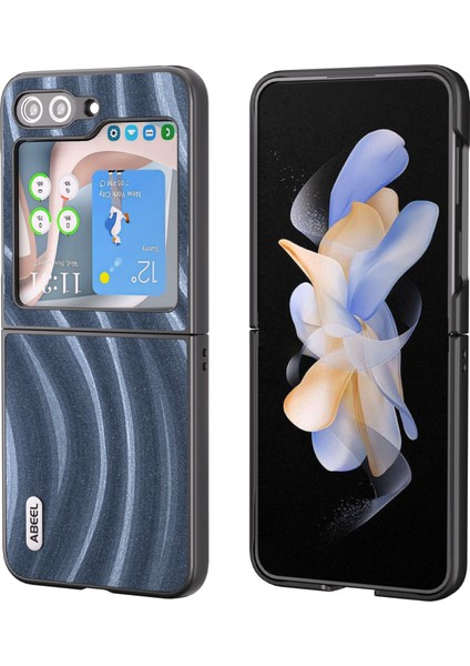 Samsung Galaxy Z FLIP55 5g Pu Deri Kaplamalı Pc Telefon Vaka Deseni Hafif Kapak (Yurt Dışından)