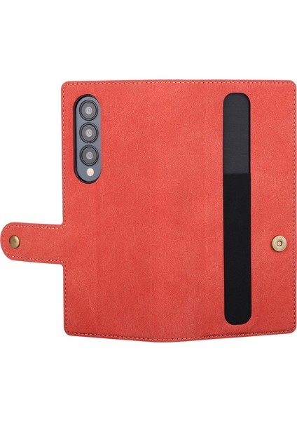 Samsung Galaxy Z Fold4 5g Stand Stand Cüzdan Kılıfı Önleme Pu Deri+Pc Telefon Kapağı (Yurt Dışından) indirimleri