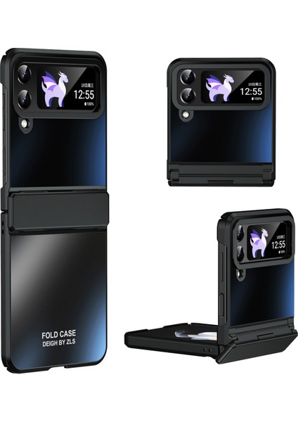 Samsung Galaxy Z Flip3 5g Mat Elektrapılaşma Telefon Kılıfı Pc Koruyucu Telefon Kapağı (Yurt Dışından)