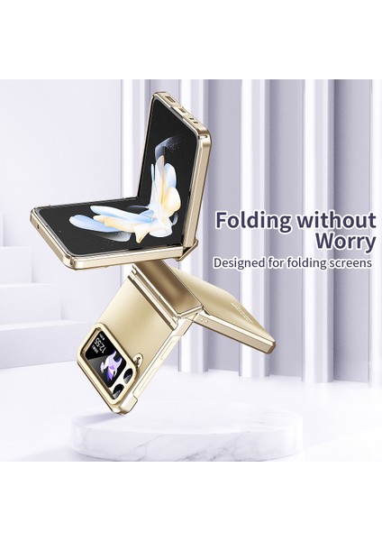 Samsung Galaxy Z Flip3 5g Mat Elektrapılaşma Telefon Kılıfı Pc Koruyucu Telefon Kapağı (Yurt Dışından) modelleri