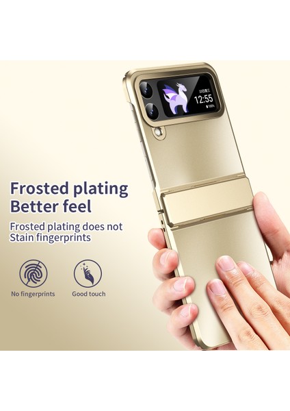 Samsung Galaxy Z Flip3 5g Mat Elektrapılaşma Telefon Kılıfı Pc Koruyucu Telefon Kapağı (Yurt Dışından) fırsatları