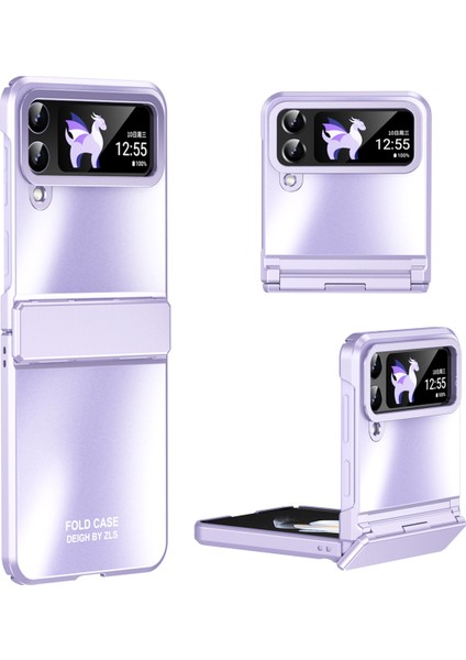 Samsung Galaxy Z Flip3 5g Mat Elektrapılaşma Telefon Kılıfı Pc Koruyucu Telefon Kapağı (Yurt Dışından)