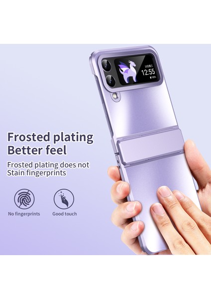Samsung Galaxy Z Flip3 5g Mat Elektrapılaşma Telefon Kılıfı Pc Koruyucu Telefon Kapağı (Yurt Dışından) fırsatları