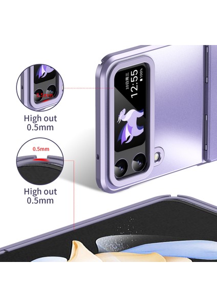 Samsung Galaxy Z Flip3 5g Mat Elektrapılaşma Telefon Kılıfı Pc Koruyucu Telefon Kapağı (Yurt Dışından) indirimleri