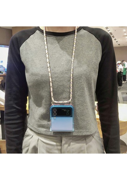 Samsung Galaxy Z Flip3 5g Gradyan Renk Tpu Telefon Kılıfı Kazanlı Aralıklı Arka Kapak (Yurt Dışından) fiyatları