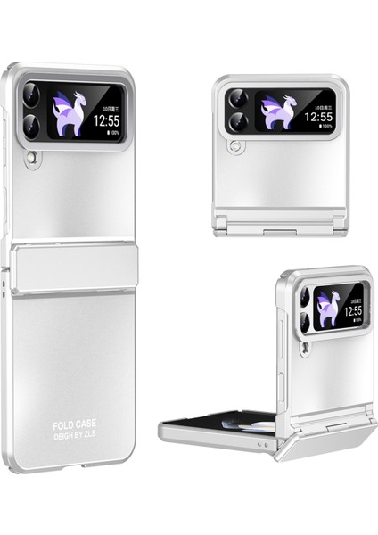 Samsung Galaxy Z Flip3 5g Mat Elektrapılaşma Telefon Kılıfı Pc Koruyucu Telefon Kapağı (Yurt Dışından)