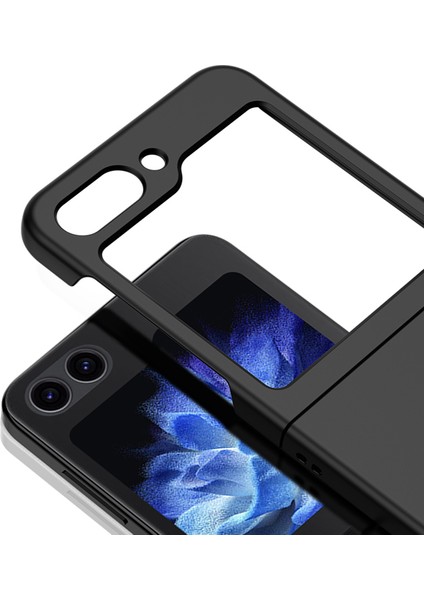 Samsung Galaxy Z Flip5 5g Menteşe Koruma Sabit Pc Telefon Kapağı Için Cilt Touch Telefon Kılıfı (Yurt Dışından) modelleri