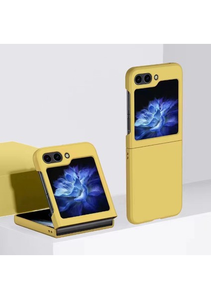 Samsung Galaxy Z Flip5 5g Slim Sert Pc Telefon Kılıfı Kauçuk Şok Geçirmez Kapak (Yurt Dışından) fiyatları