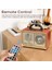 Coverzone Retro Radyo Taşınabilir Bluetooth Speaker ve Hoparlör Kumandalı Klasik Antika Tarzı Iç ve Dış Mekan Multiband USB Girişli Dekoratif Klasik Radyo CV-1101BT 3