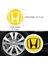 Honda Civic Accord Crv Vtec Si Için Jant Logosu Iç ve Dış Sticker Set Jant Kapak Çapı: 2.25 Inch 2