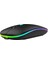 BN28 Kablosuz Wireless Mouse Sessiz Tık Rgb Aydınlatmalı Şarj Edilebilir 4