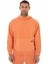 Erkek Oversize 2 İplik Kanguru Cepli Kapşonlu Sweatshirt Y25254376601 1