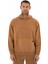 Erkek Oversize 2 İplik Kanguru Cepli Kapşonlu Sweatshirt Y25254376601 1