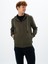 Erkek Regular Fit Fermuarlı Kapüşonlu Sweatshirt K26324923501 5