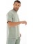 Erkek Oversize Kısa Kollu Bisiklet Yaka Sweatshirt Y25344376401 5