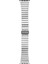 Apple Watch 4 5 40MM Kordon Alüminyum Alaşım Çizgi Desenli KRD79 Gümüş 2