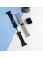 Apple Watch Se 2 2022 44MM Armband Kordon Ayalanabilir Mıknatıslı Mat Silikon KRD84 Mavi 4