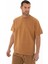 Erkek Oversize Kısa Kollu Bisiklet Yaka Sweatshirt Y25344376401 3