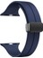 Apple Watch Se 2 2022 44MM Kordon Ayalanabilir Mıknatıslı Mat Silikon KRD84 Lacivert 1