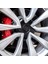 Tesla Model 3 Özel Kesim Logo Seti - Direksiyon Ön Arka Jantlar ve Sensörler Için 9'lu Tesla Logo Sticker Seri 3