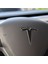 Tesla Model 3 Özel Kesim Logo Seti - Direksiyon Ön Arka Jantlar ve Sensörler Için 9'lu Tesla Logo Sticker Seri 5