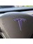Tesla Model 3 Özel Kesim Logo Seti - Direksiyon Ön Arka Jantlar ve Sensörler Için 9'lu Tesla Logo Sticker Seri 5