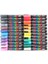Posca Uni Master Set Tüm Boylar ve Tüm Renkler Toplam Fırça Uç Dahil 144 Parça Paket 4