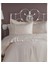 Çift Kişilik Bambu Nakışlı Nevresim Takımı Etta Beige 1