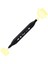 Twin Çift Uçlu Marker Kalemi Y38 Pale Yellow 1