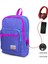 Kids Lavanta Usb'li 3’lü Okul Çanta Seti SET0123803 2