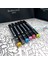 48’li Çift Uçlu Touch Marker Art Tasarım Keçeli Kalem Seti Çantalı Taşınabilir Ithal Ürün 5